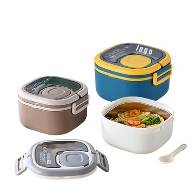 Single Layer Stainless Steel Insulated Lunch Box