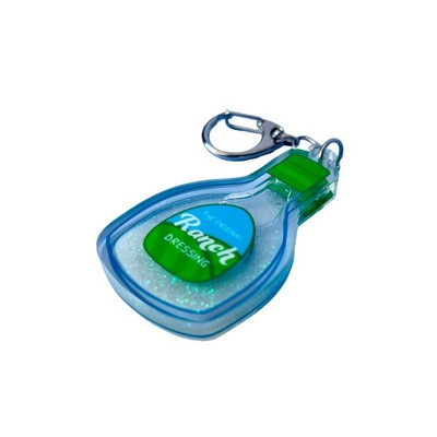 ColorStrike Custom Acrylic Liquid Key Chain