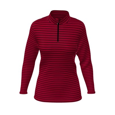 Women/Youth Premium Quarter Zip Long Sleeve Shirt