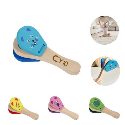 Kids Wooden Castanets