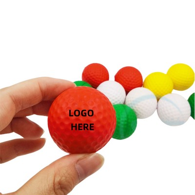 PU Mini Golf Stress Ball Bulk 2.5"