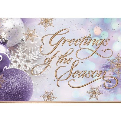 Golden Whisper Holiday Cards