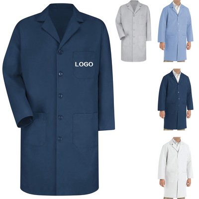 Men's Three Pocket Lab Coat