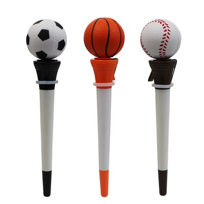 Baseball Pop Top Pen