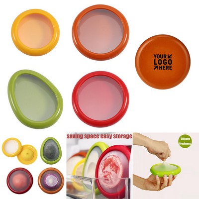 Silicone Film Fresh Food Storage Container Set