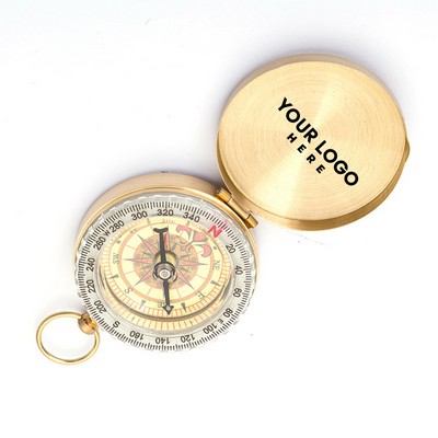 Brass Luminous Compass