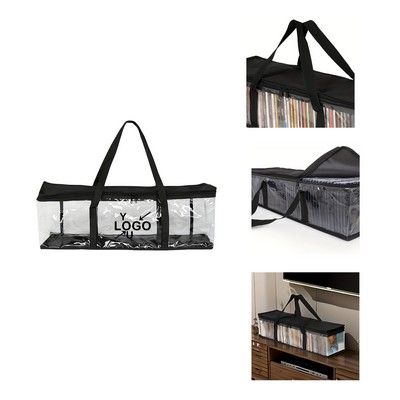 PVC CD Zipper Storage Bags