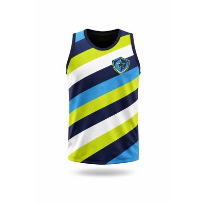 Sublimated Basketball Jersey Spun Polyester Cotton Touch 5 oz