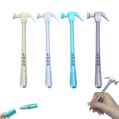 Funny Hammer Pen - 0.5Mm Gel Ink Ballpoint Writing Tool