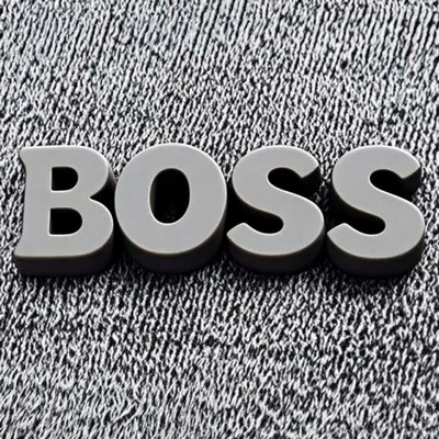 7" Silicone Sticker Label with 3mm Thickness and Adhesive Backing