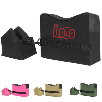 Unfilled Waterproof Shooting Rest Front And Rear Bag Combo