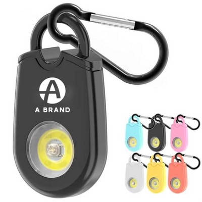 Personal Panic Alarm & Flashlight Keychain
