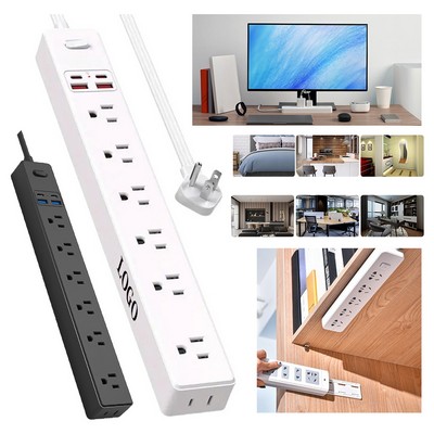 6-Foot Surge Protected Power Strip