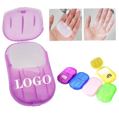 Hand Soap Sheets Disposable Soap Paper With Case