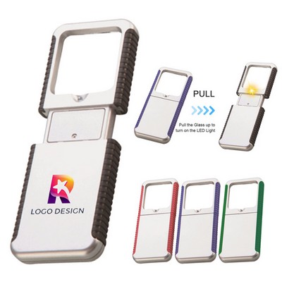 Portable Magnifying Glass Lamp