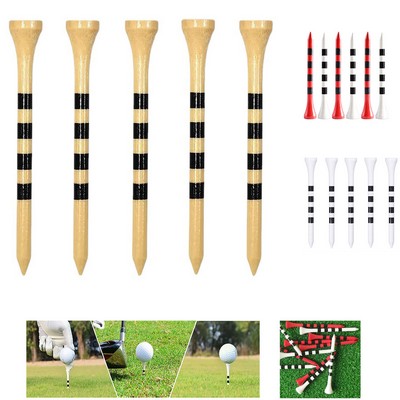 Natrual Wooden Golf Tees