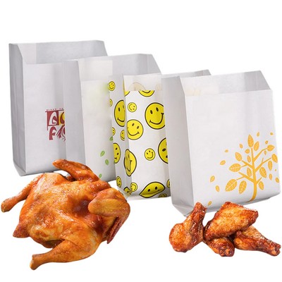 Oil-proof Food Grade Kraft Paper Bagde Kraft Paper Bag