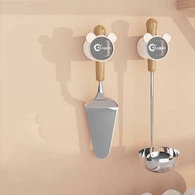 Plastic Broom Holder Wall Mount Organizer Gripper Hanger