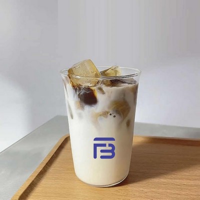 Iced Tea Reusable Glass Drinking Cup