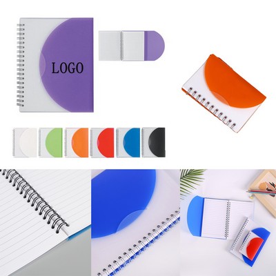 Medium Spiral Curve Notebook