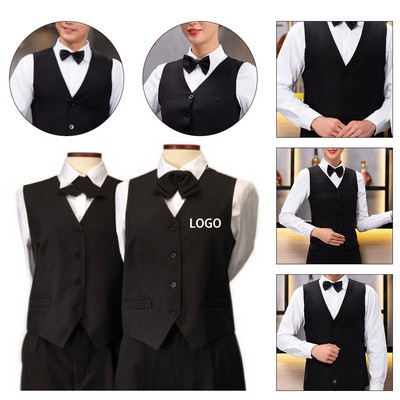Black Uniform Vest for Women