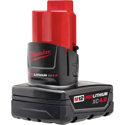Milwaukee M12 Redlithium Xc 4.0Ah Extended Capacity Battery