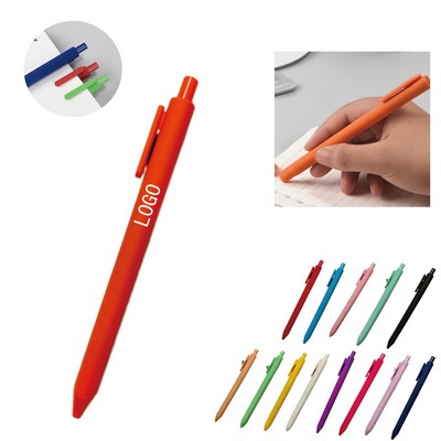 Macaron-Colored Click Pen - Candy Tone Promotional Ballpoint Pens
