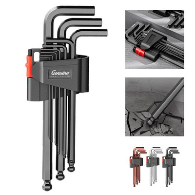 9-Piece Hex Key Wrench Set