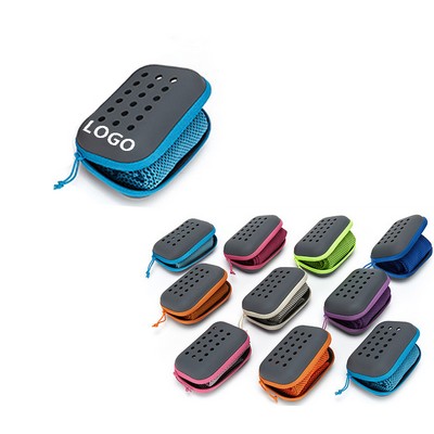 Quick-Dry Cooling Sports Towel In Eva Case