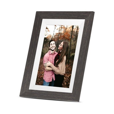 Bell+Howell 10.1" Smart Digital Photo Frame - White/Brown