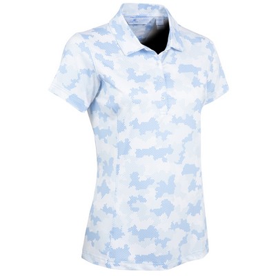 Bobby Jones Women's Armed Forces Print Polo Shirt