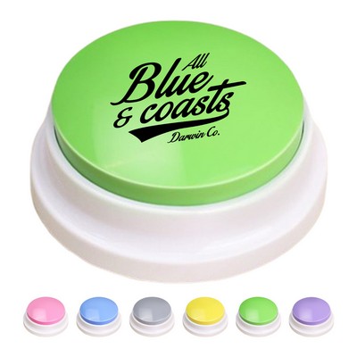 Communication Voice Recording Button Dog