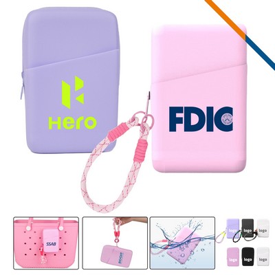 Rowe Holey Beach Tote Silicone Zipper Phone Pouch