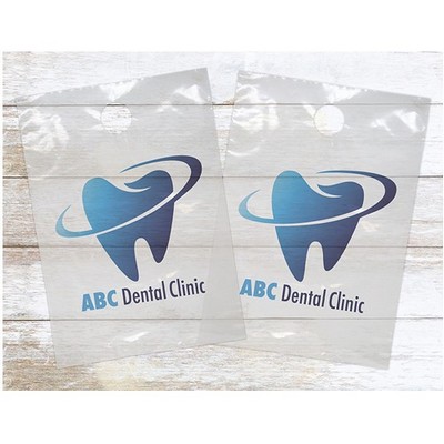 Digital Full Color Clear Plastic Doorknob Bags (9" x 13")