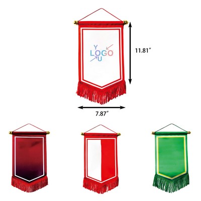 Personalized Soccer Flag Banner with Trim