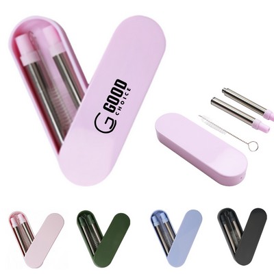 Stainless Steel Collapsible Straws