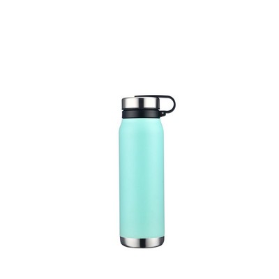 Endura 20 oz Light Blue Vacuum Water Bottle with Removable SS Lid