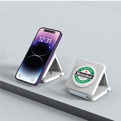 Cypress 3" 1 MagSafe Foldable Wireless Charger