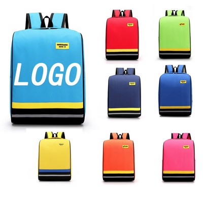 16.5" x 11.7" x 5" Two-Tone Classic Children Backpack