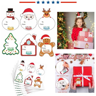 Christmas Gift Stickers