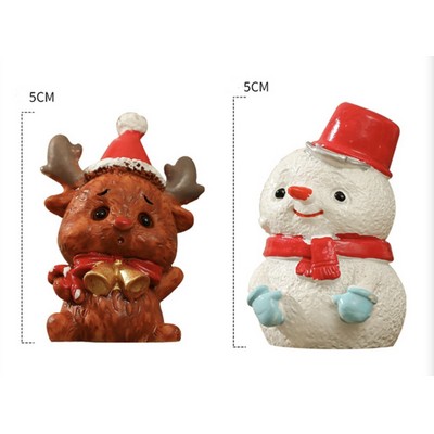 Christmas Resin Figurine Decor
