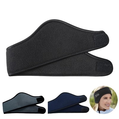 Double Layer Ear Warmer Fleece Headband