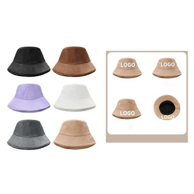 Golden Velvet Bucket Hat