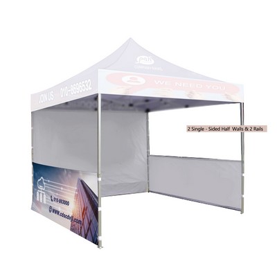 10' X 3' Half Tent Wall - Set Of 2