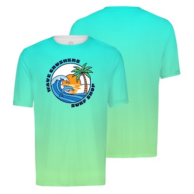 Youth Custom Cut and Sew Lightweight Short Sleeve T-Shirt