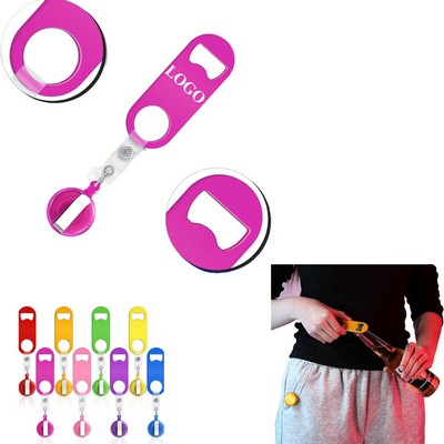 Retractable Beer Bottle Opener