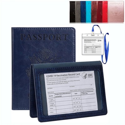 Passport and Vaccine Card Holder