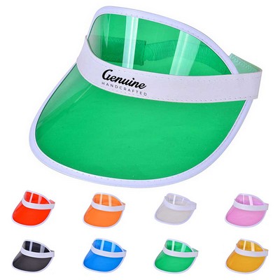 Clear Pvc Visor Cap