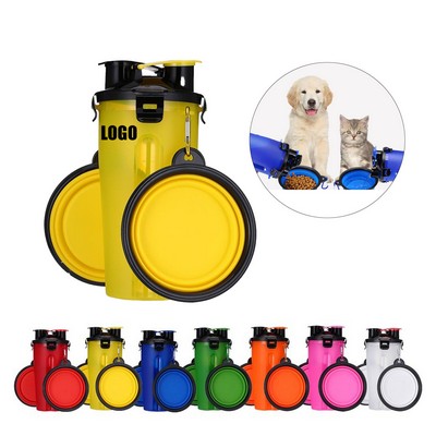 Pet Water And Food Cups For Outdoor Use