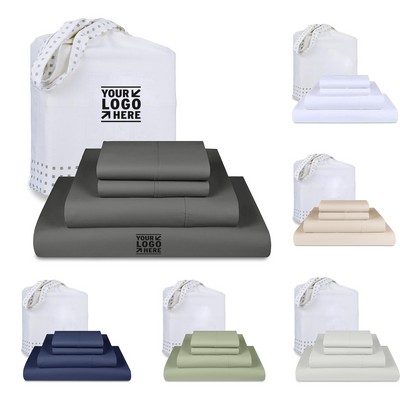 5-Star Hotel Quality King Size Bed 100% Supima Luxury 1200 Thread Count Cotton Sheet